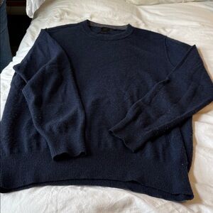 Saks Fifth Avenue Men's Deep Blue Crewneck Sweater